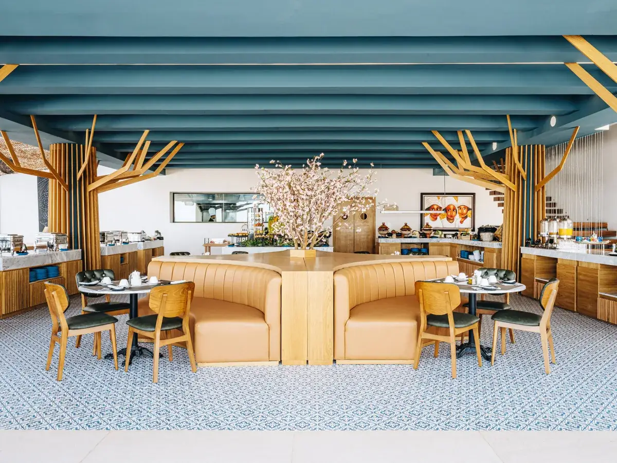Restaurant buffet de Tulum Beach Resort